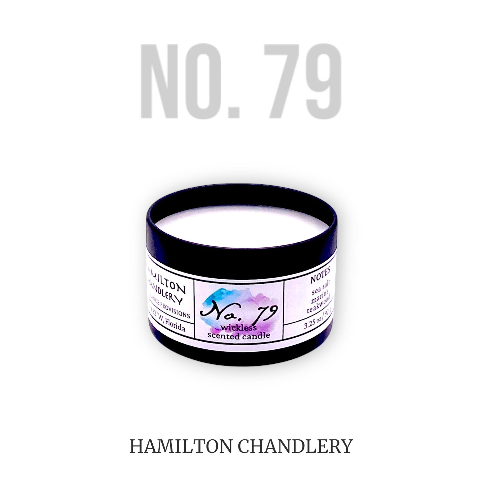 Fragrance No. 79 Wickless Candle Melt with White Background | Hamilton Chandlery