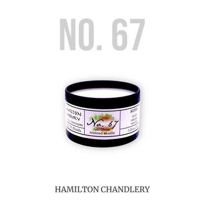 Fragrance No. 67 Wickless Candle Melt with White Background | Hamilton Chandlery