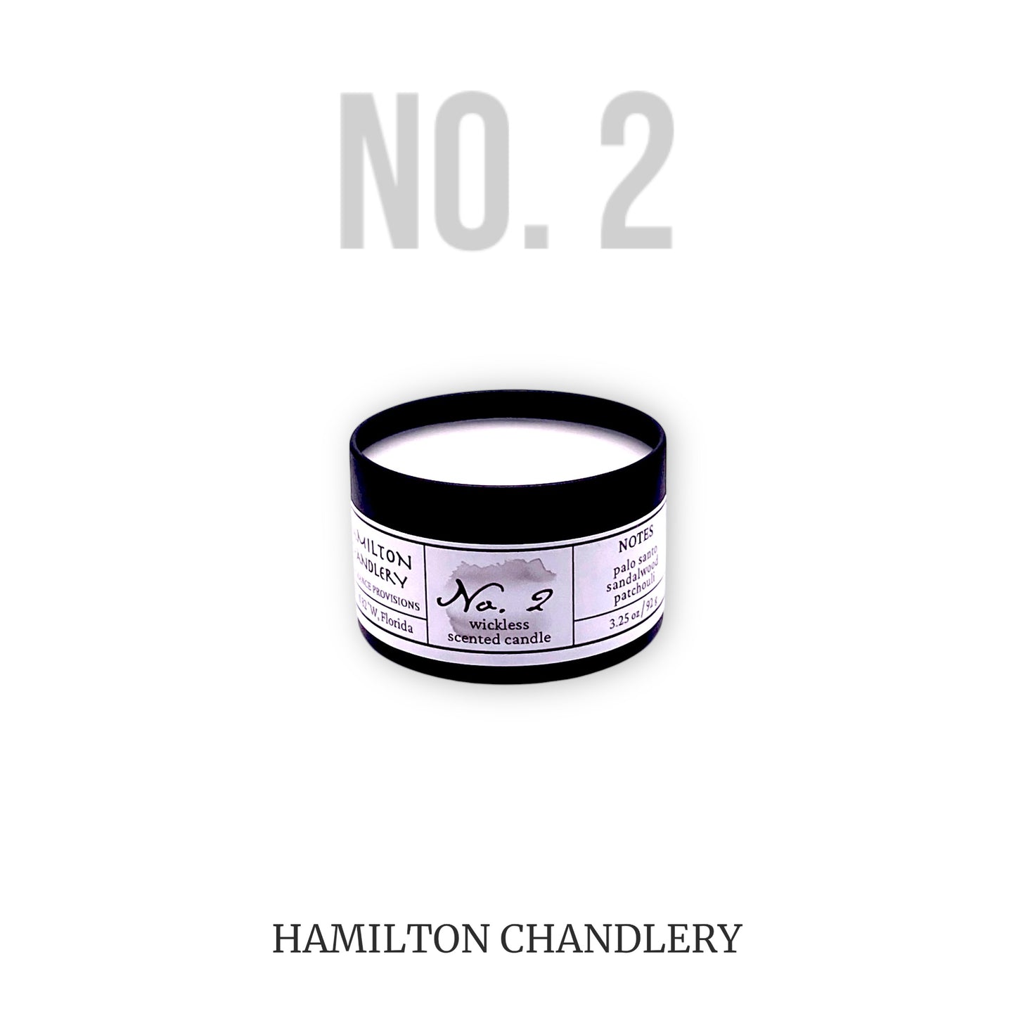 Fragrance No. 2 Wickless Candle Melt with White Background | Hamilton Chandlery