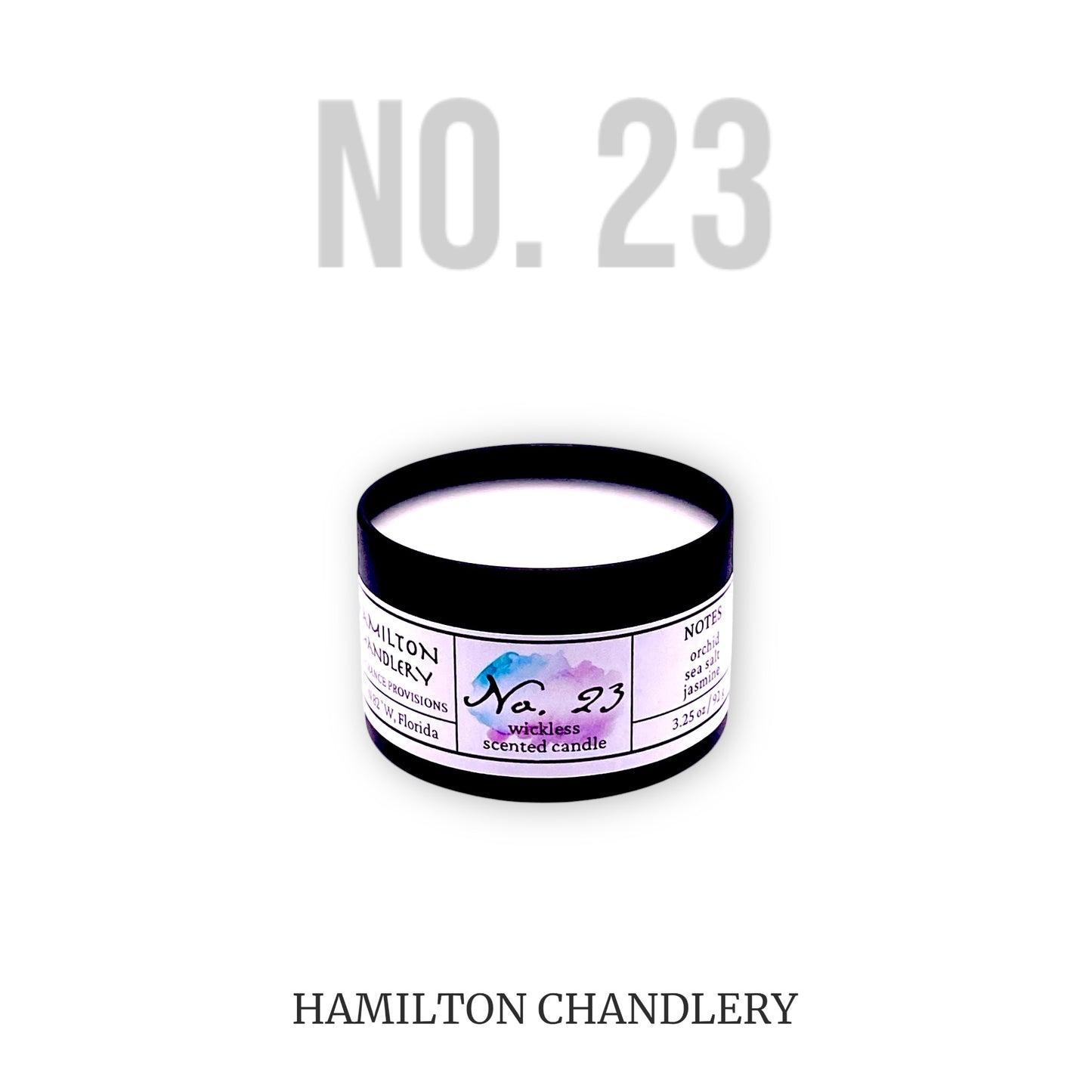 Fragrance No. 23 Wickless Candle Melt with White Background | Hamilton Chandlery