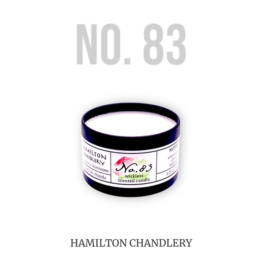 Fragrance No. 83 Wickless Candle Melt with White Background | Hamilton Chandlery