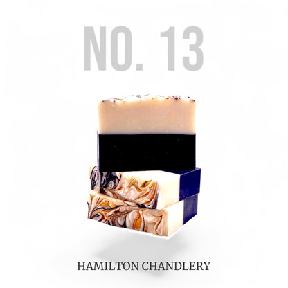 Fragrance No. 13 Soap with White Background | Hamilton Chandlery