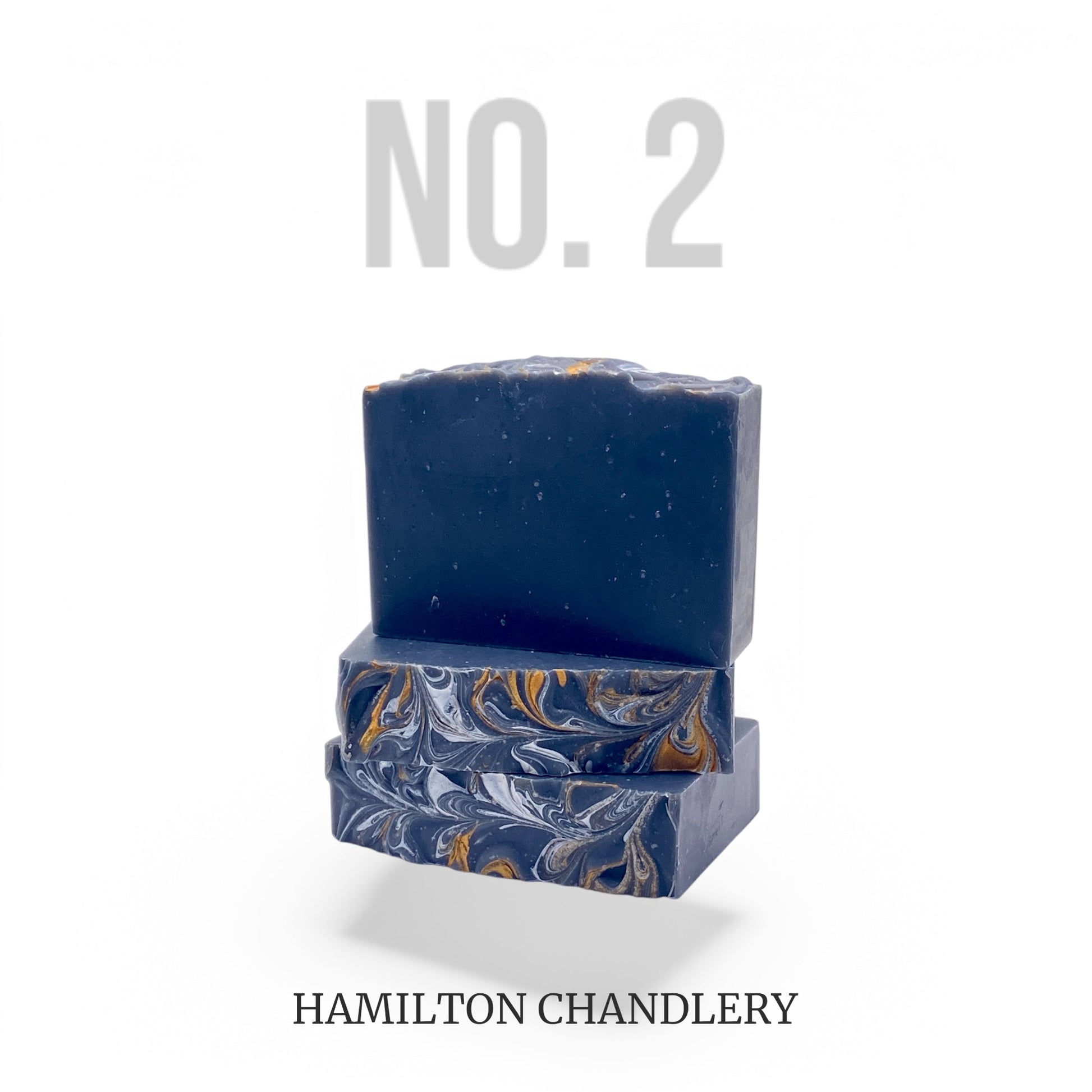 Fragrance No. 2 Artisan Soap with White Background | Hamilton Chandlery