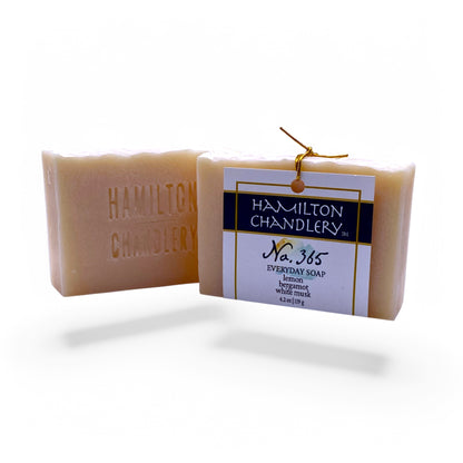 Fragrance No. 365 Everyday Soap with White Background | Hamilton Chandlery