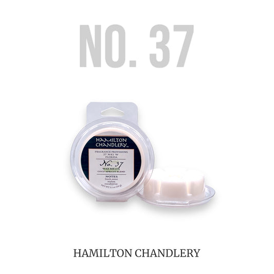 Fragrance No. 37 Wax Melts with White Background | Hamilton Chandlery