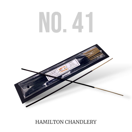 Fragrance No. 41 Incense Sticks with White Background | Hamilton Chandlery