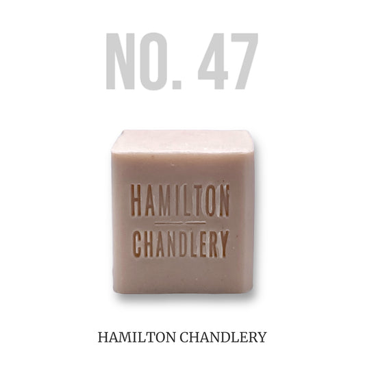 Fragrance No. 47 Sea Salt Soap with White Background | Hamilton Chandlery