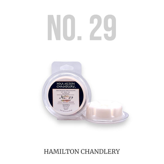 Fragrance No. 29 Wax Melts with White Background | Hamilton Chandlery
