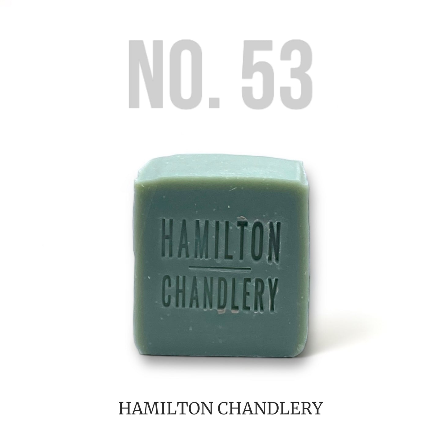 Fragrance No. 53 Sea Salt Soap with White Background | Hamilton Chandlery