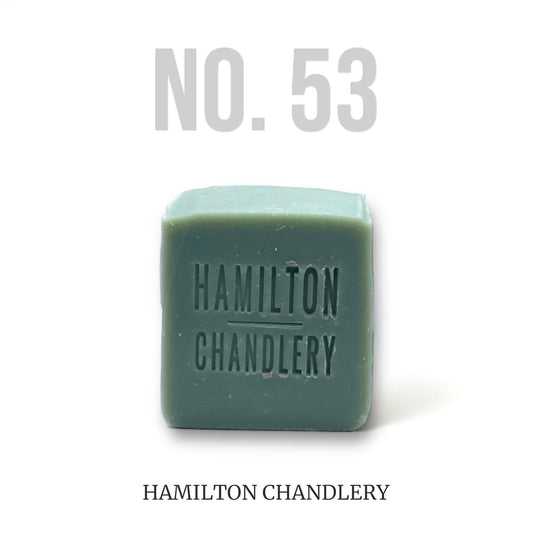 Fragrance No. 53 Sea Salt Soap with White Background | Hamilton Chandlery