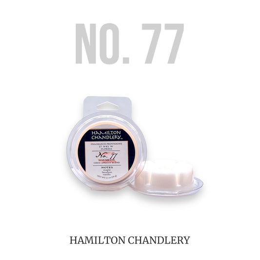 Fragrance No. 77 Wax Melts with White Background | Hamilton Chandlery