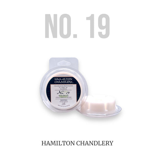 Fragrance No. 19 Wax Melts with White Background | Hamilton Chandlery