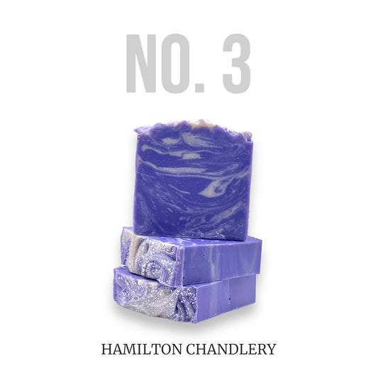 Fragrance No. 3 Soap with White Background | Hamilton Chandlery