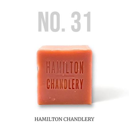 Fragrance No. 31 Sea Salt Soap with White Background | Hamilton Chandlery