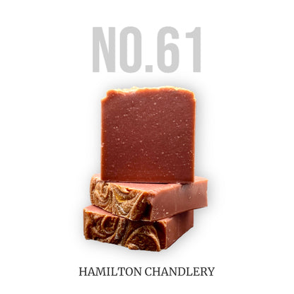 Fragrance No. 61 Soap in white background | Hamilton Chandlery