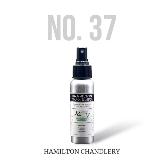 Fragrance No. 37 Small Room Mist in White Background | Hamilton Chandlery