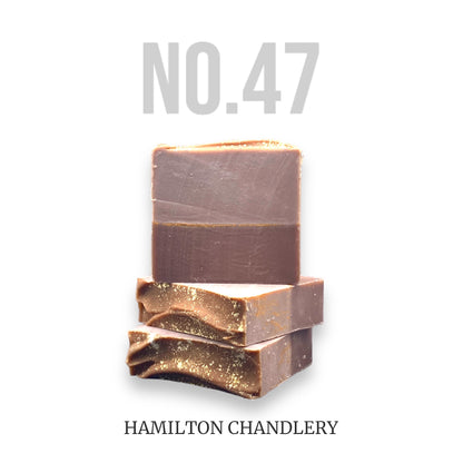 Fragrance No. 47 Soap with White Background | Hamilton Chandlery