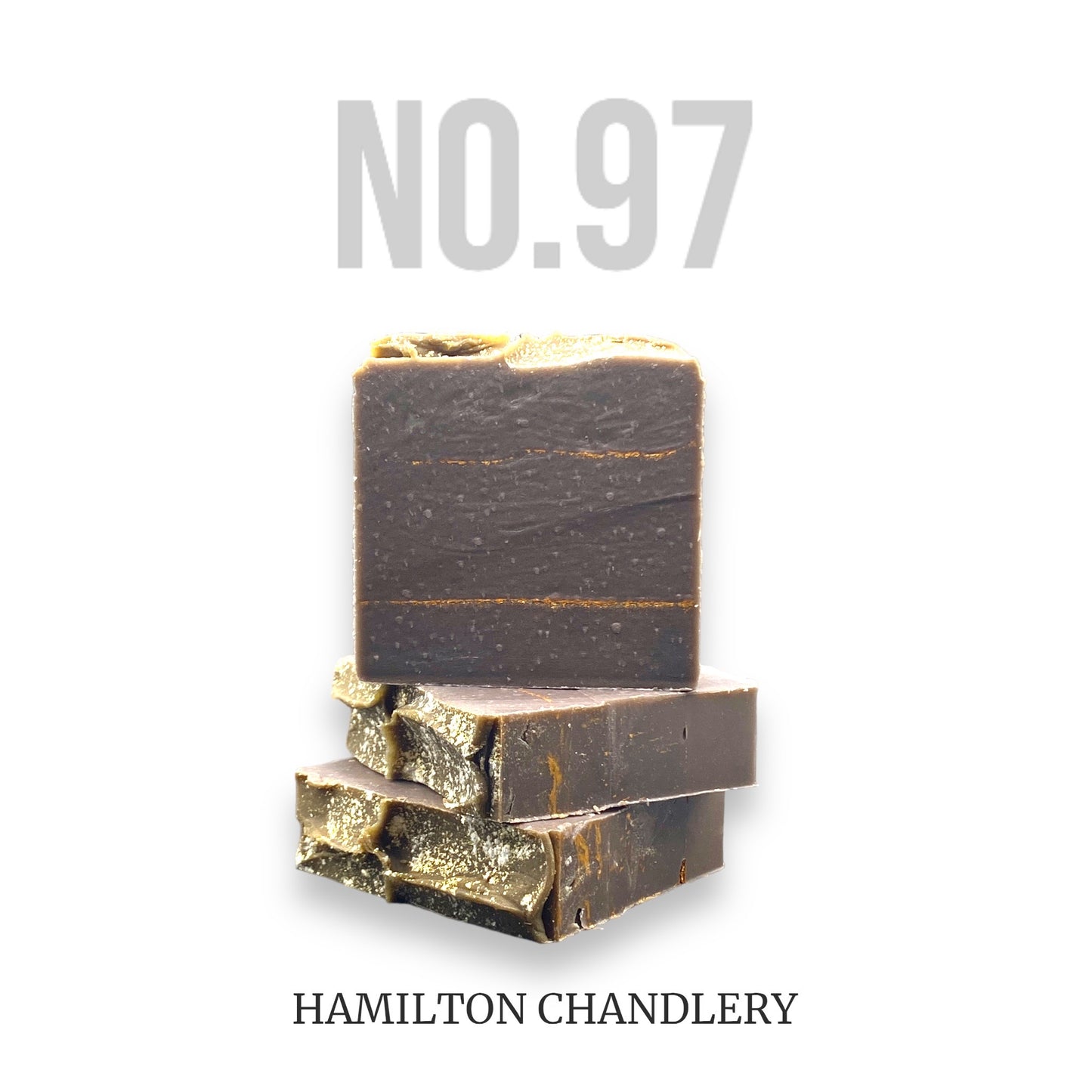 Fragrance No. 97 Soap in white background | Hamilton Chandlery